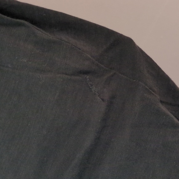 ATM maxi side split sleeveless dress with chest pocket minimalist Coastal grandm - Picture 7 of 9